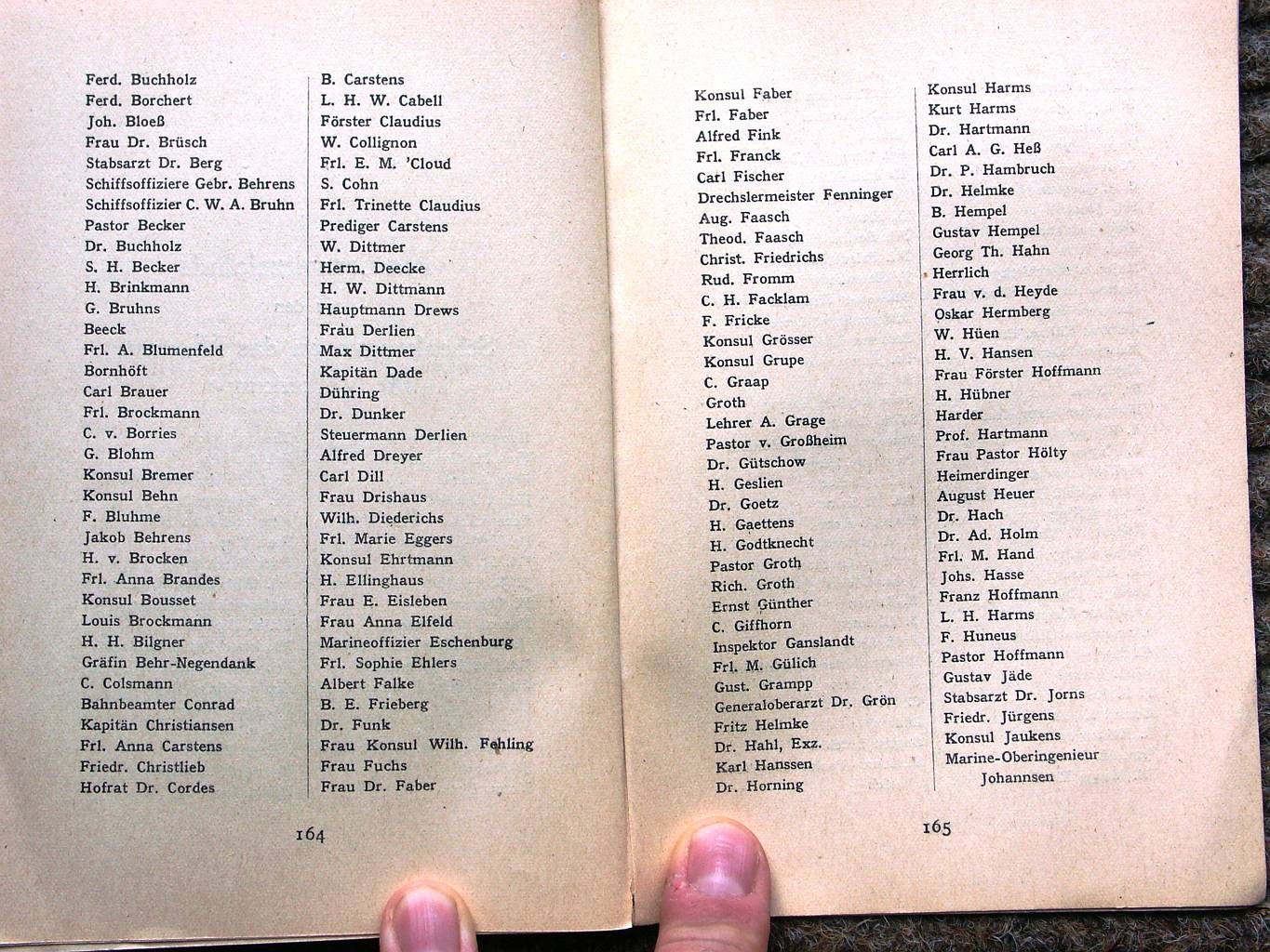 ZZ-KARU21,S.164 Sammlernamen